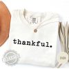 Comfort Colors Vintage Thankful Shirt, Thanksgiving Shirt