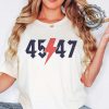Presidential Campaign Election Trump 45 47 Tshirt Rock Band Style