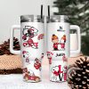 Custom Name Snoopy Kansas City Chiefs Tumbler - Cute Gift For Kid
