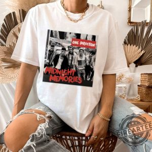 Comfort Color One Direction World Tour Shirt, Midnight Memories Shirt