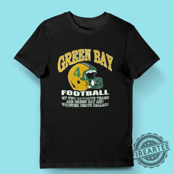 Green Bay Football Vintage Packers Sweatshirt Black Color