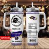 Baltimore Ravens Champion Claw NFL Personalized Tumbler 40Oz