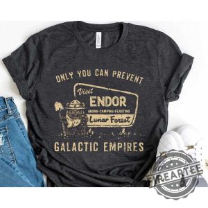 Ewok Endor National Park Protect Our Forest Vintage Star Wars Washed T-shirt