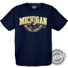 Navy Michigan Wolverines College Football Schedule Shirt