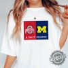 Michigan Wolverines Vs Ohio State Buckeyes A House Divided Shirt