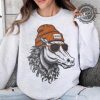 Retro Denver Football Mascot With Glasses Sweatshirt