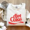 Vintage Diet Coke Sweatshirt Coke Gifts for Caffeine Addicts Soda Lover