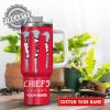 Personalized Name Kansas City Chiefs Energy Nutrition Facts 40Oz Tumbler