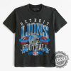 Retro Detroit Lions Football Graphic Tee