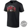 Georgia Bulldogs College Football Playoff National Champions Schedule Shirt