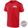 Red Georgia Bulldogs College Football Peach Bowl Champions Score Shirt