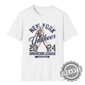 Vintage New York Yankees AL Champions Shirt 2024 World Series Baseball Tee