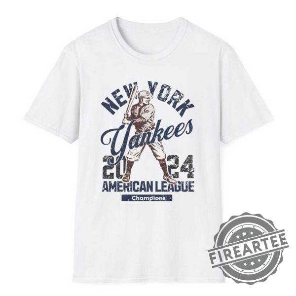 Vintage New York Yankees AL Champions Shirt 2024 World Series Baseball Tee