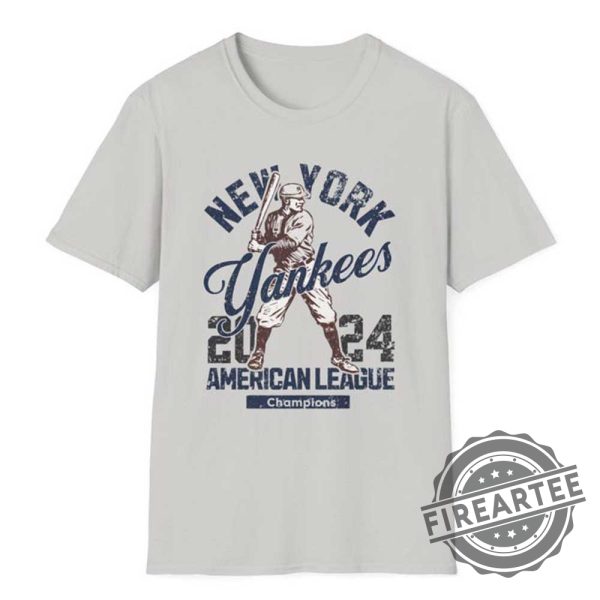 Vintage New York Yankees AL Champions Shirt 2024 World Series Baseball Tee