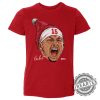 Patrick Mahomes Kansas City Santa Hat Funny T-shirt