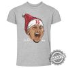 Patrick Mahomes Kansas City Santa Hat Funny T-shirt