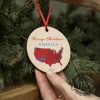 2024 Election Result Map Ornament - Trump Vance Republican Election Victory