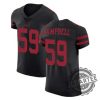 De'Vondre Campbell San Francisco 49ers Jerseys Black Color