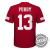 Brock Purdy Scarlet San Francisco 49Ers Player Jersey Red Color