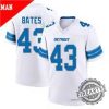 Limited White Unisex Jake Bates Detroit Lions Jersey