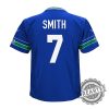 Geno Smith Royal Seattle Seahawks Player Game Jersey