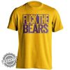 Fuck The Bears Minnesota Vikings Fan Funny Shirt