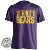 Fuck The Bears Minnesota Vikings Fan Funny Shirt