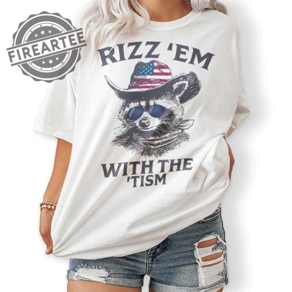 Vintage Raccoon Graphic Shirt Funny Rizz Meme Tee For Humor Lovers fireartee 1