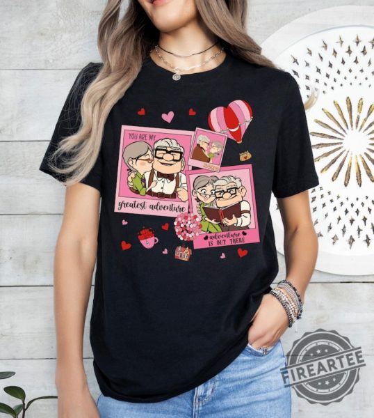 Adventure Is Out There Carl And Ellie Valentine Shirt fireartee 1 1