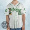 Custom Disney Mickey Mouse Baseball Jersey Custom Disney Saintpatricks Day Jersey Disney Baseball Team Outfit fireartee 3