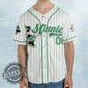 Custom Name Disney Minnie Mouse Baseball Jersey Saint Patricks Day Edition fireartee 2