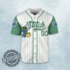 Stitch Saintpatricks Day Baseball Jersey Custom Disney Saintpatricks Day Jersey fireartee 2