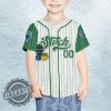 Stitch Saintpatricks Day Baseball Jersey Custom Disney Saintpatricks Day Jersey fireartee 3