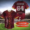 Arizona Cardinals Fan Baseball Jersey Shirt With Personalized Name fireartee 1 1