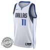 Kyrie Irving Dallas Mavericks Swingman Jersey Nike Association Edition White Unisex fireartee 3