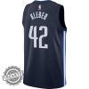 Dallas Mavericks Jordan Statement Edition Swingman Jersey Navy Blue fireartee 2