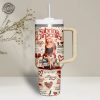 Sabrina Carpenter Music 40Oz Tumbler Cup With Handle fireartee 1 1