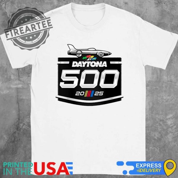 2025 Daytona 500 Logo Drop Shirt fireartee 1