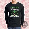 This Is My Lucky Hockey Shirt Green Shamrocks For Hockey Player Shirt
