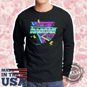 Nascar Checkered Flag Sports Black Lifestyle Shirt