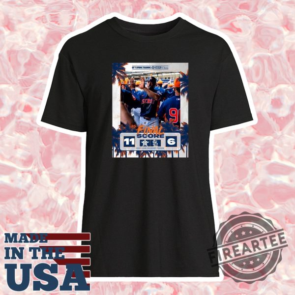 Official Shay Whitcomb Final Score Houston Astros Vs St. Louis Cardinals Shirt