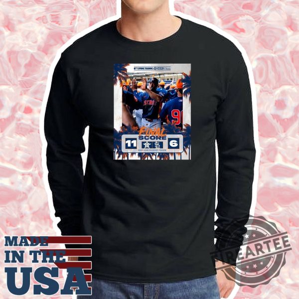 Official Shay Whitcomb Final Score Houston Astros Vs St. Louis Cardinals Shirt