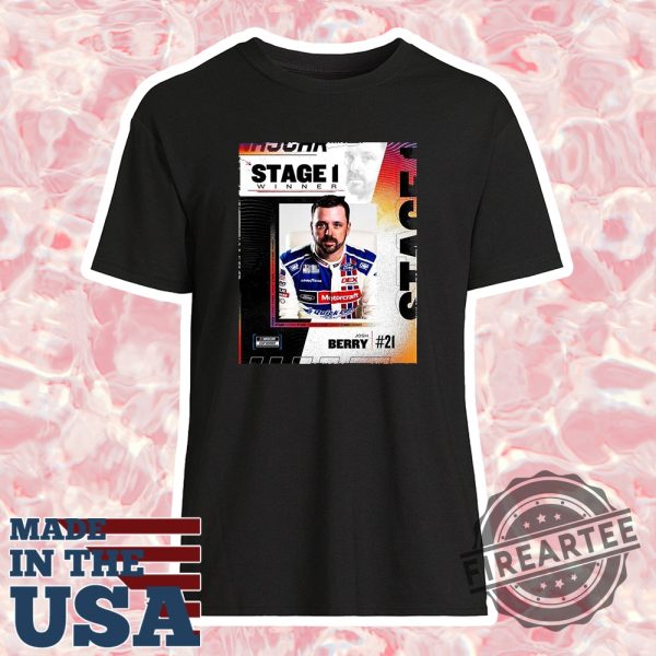 Poster-Nascar-Cup-Series-Josh-Berry-21-Stage-1-Winner-Takes-The-Opening-Stage-In-Atlanta-Tee-fireartee_1