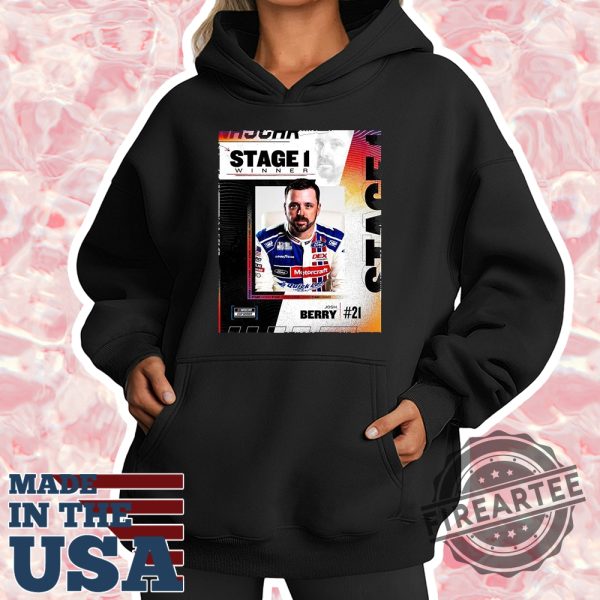 Poster-Nascar-Cup-Series-Josh-Berry-21-Stage-1-Winner-Takes-The-Opening-Stage-In-Atlanta-Tee-fireartee_2