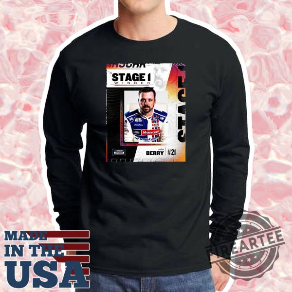 Poster-Nascar-Cup-Series-Josh-Berry-21-Stage-1-Winner-Takes-The-Opening-Stage-In-Atlanta-Tee-fireartee_3