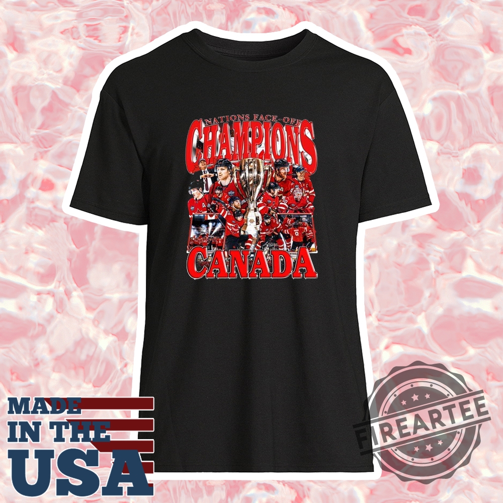 Canada Hockey Champions Bootleg Tshirt