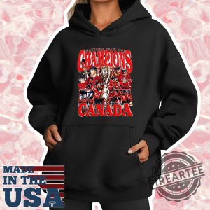 Canada Hockey Champions Bootleg Tshirt