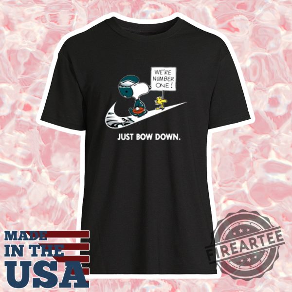 Nfl Philadelphia Eagles Are Number One Nike Just Bow Down Snoopy