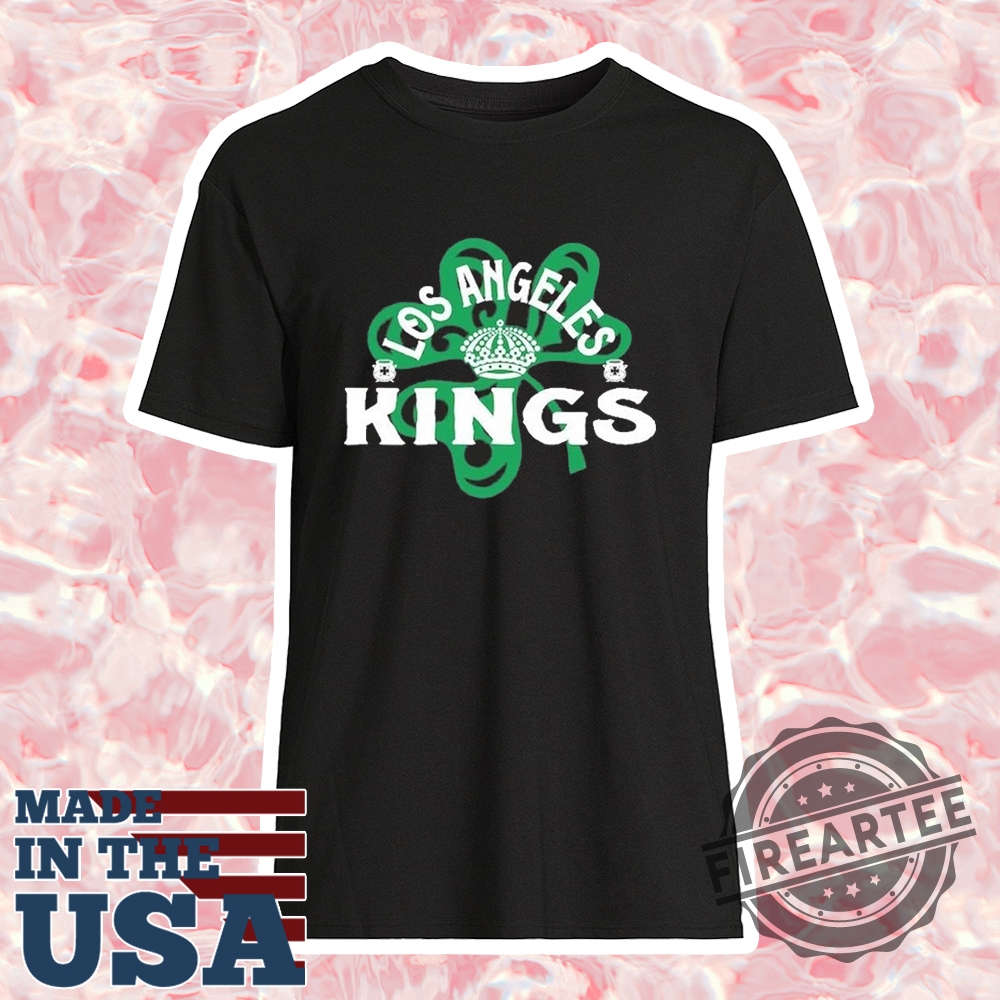 Los Angeles Kings St. Patricks Day Richmond Shamrock 2025 Shirt