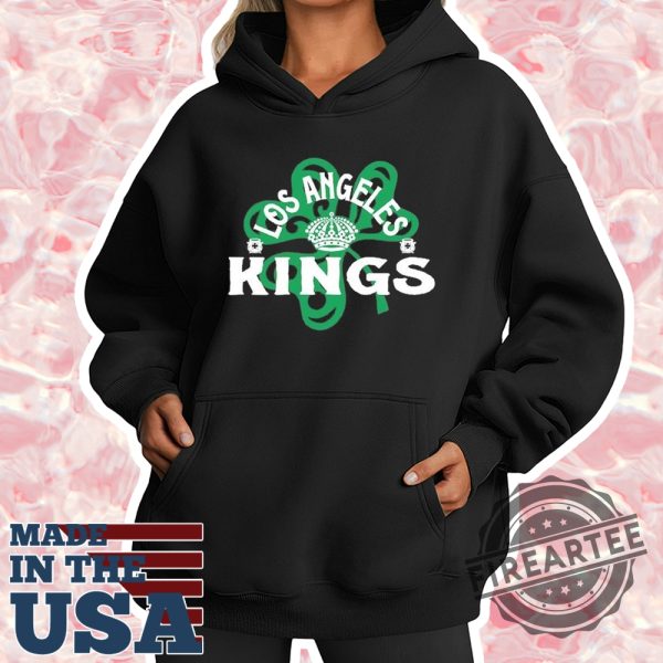 Los Angeles Kings St. Patricks Day Richmond Shamrock 2025 Shirt